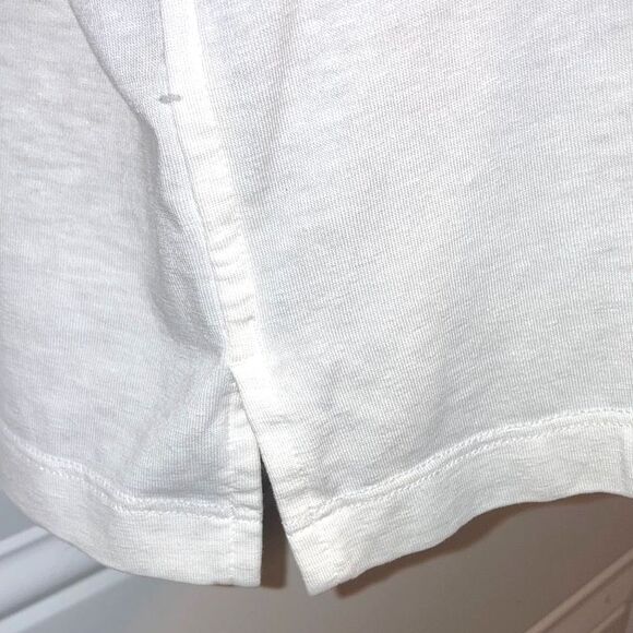LULULEMON Athletica Tshirt Tee White Short Sleeves Womens Size 8 - Picture 7 of 12
